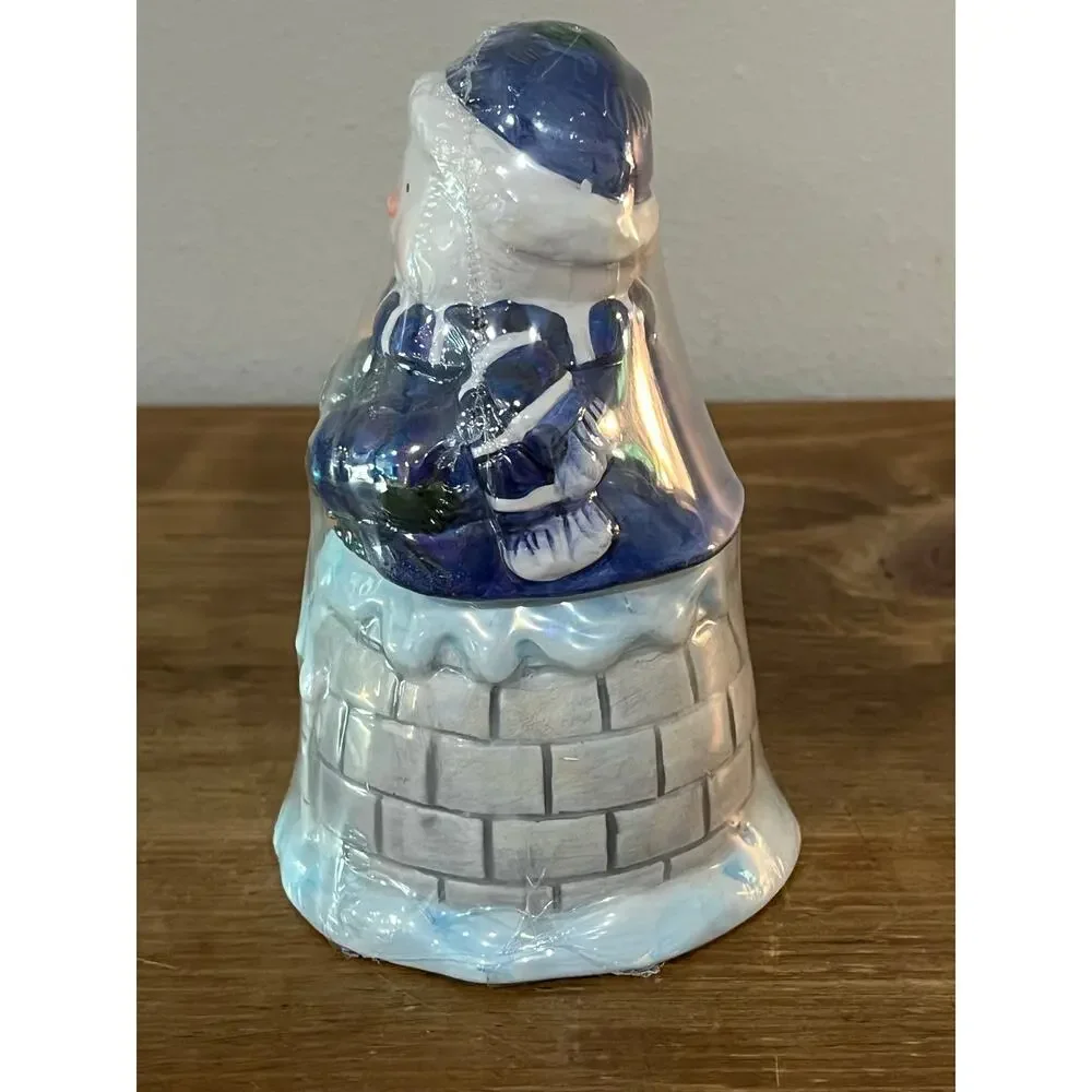 Vintage Snowman Igloo Salt Pepper‎ Set Merry Christmas Holiday Decor Cute
